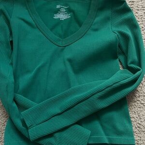 Green long sleeve